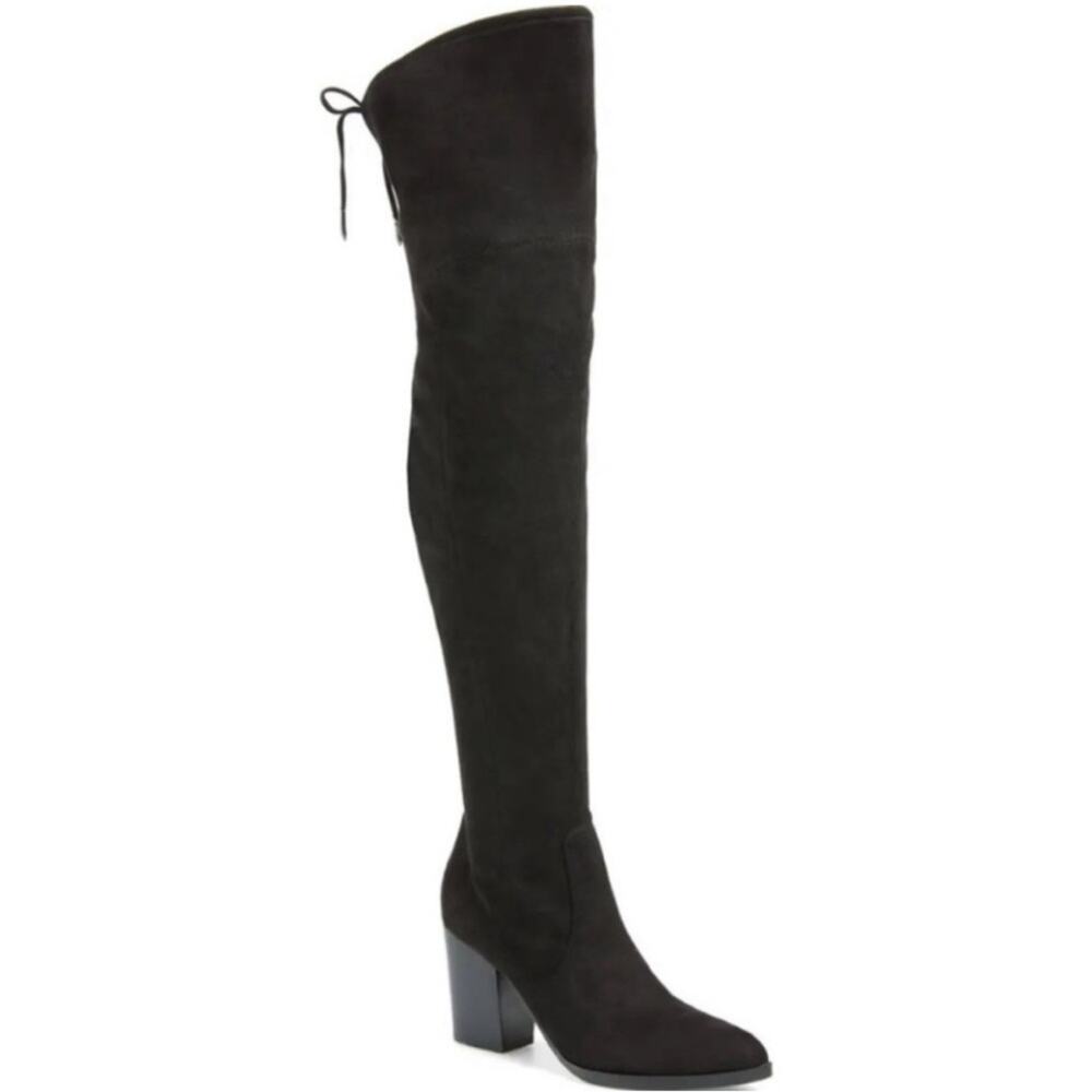 Marc Fisher Arletta Suede Over The Knee Boots New